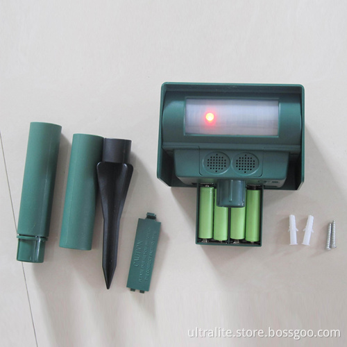Solar Powered Ultrasonic Animal Pest Repeller